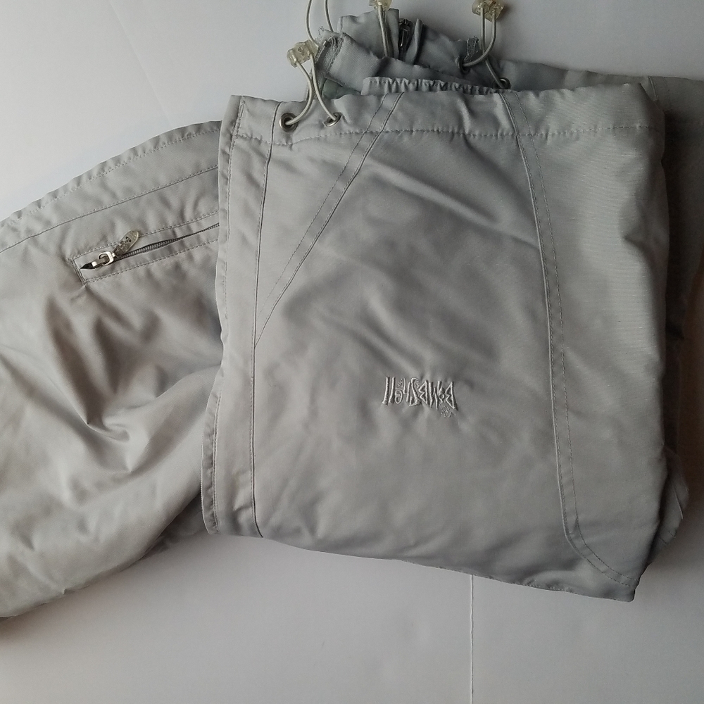 Ski Pants- Bombshell Light Grey Ski Pants